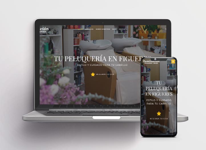 Perruqueria Iluminación